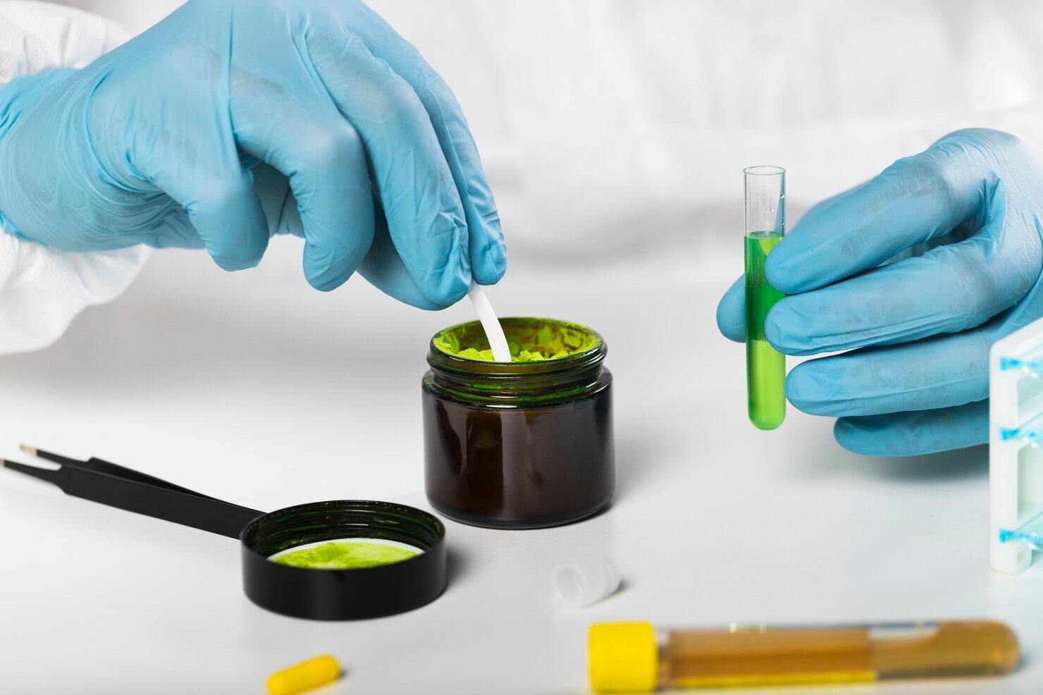 close-up-doctor-taking-medical-samples_23-2148440029